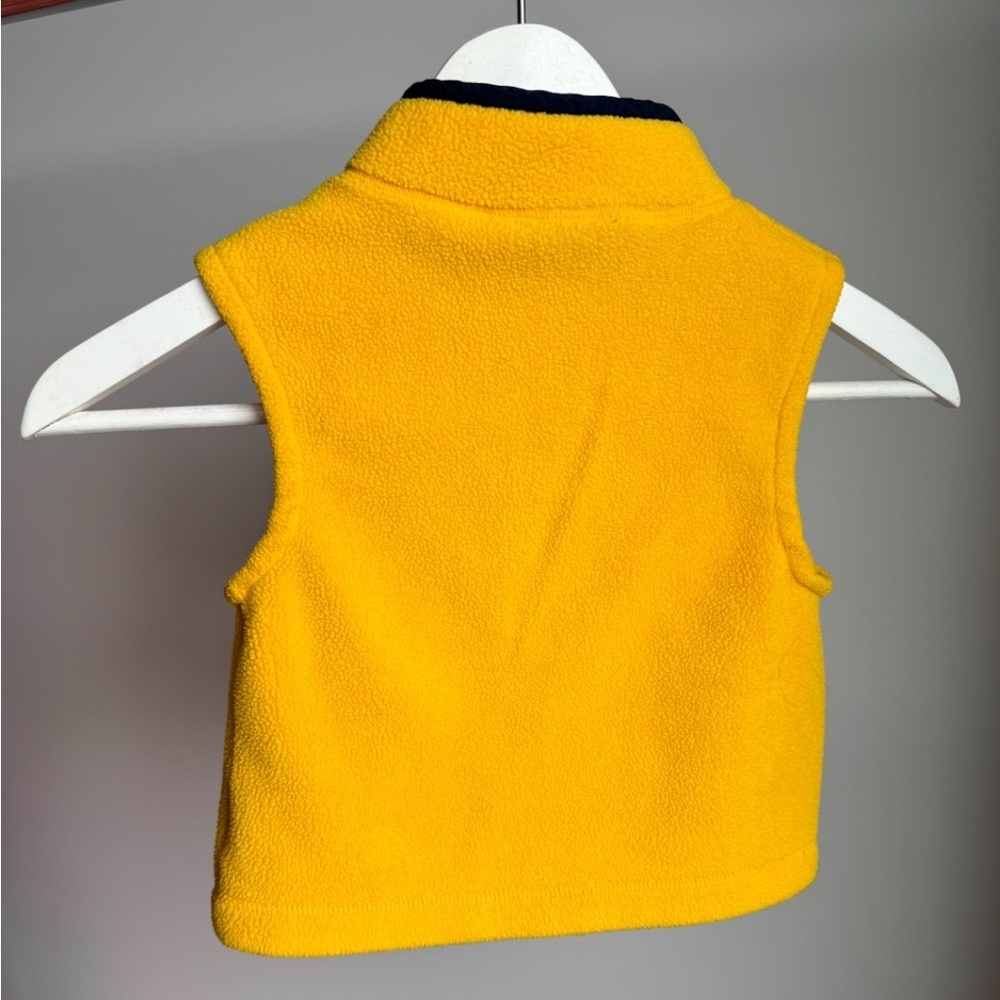 Vtg 90s Disney Winnie The Pooh Fleece Colorblock Vest P to P: 11.75” L: 13” - Picture 2 of 9